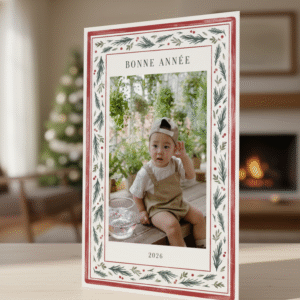 Thiệp chúc mừng/Cảm ơn (dọc)